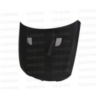 BM-style carbon fiber hood for 2005-2008 BMW E90 4DR