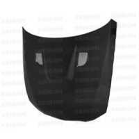 BM-style carbon fiber hood for 2007-2010 BMW E92 2DR, Pre LCI