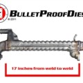 BULLET PROOF DIESEL DT466 17-INCH EGR COOLER2