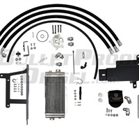 BULLET PROOF DIESEL ENGINE OIL COOLER, HALF-KIT, 6.4L F-SERIES