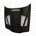 ER-style carbon fiber hood for 1992-1998 BMW E36 4DR