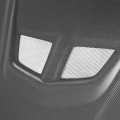 EVO-style carbon fiber hood for 1992-1996 Honda Prelude (Matte Finish)2