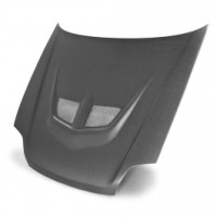 EVO-style carbon fiber hood for 1997-2001 Honda Prelude (Matte Finish)