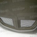 EVO-style carbon fiber hood for 1999-2000 Honda Civic2