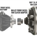 Fan Clutch, Mechanical, with Bullet Proof Diesel Adapterv
