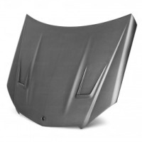 GT-style DRY CARBON hood for 2007-2011 Mercedes Benz C63 (Does not fit standard C-class)