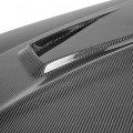 GT-style carbon fiber hood for 2007-2011 Mercedes Benz C-class (Does not fit C-63)2