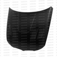 GTR-style carbon fiber hood for 2009-2011 BMW E90 4DR