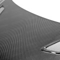 MG-Style Carbon Fiber Hood for 2013-2014 Honda Civic 4DR2