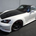 MG-style carbon fiber hood for 2000-2010 Honda S20003