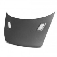 MG-style carbon fiber hood for 2006-2010 Honda Civic 2DR (Matte Finish)