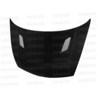 MG-style carbon fiber hood for 2006-2010 Honda Civic 4DR JDM  Acura CSX