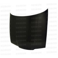 OEM-style carbon fiber hood for 1992-1998 BMW E36 4DR