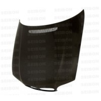 OEM-style carbon fiber hood for 2002-2005 BMW E46 2DR, LCI