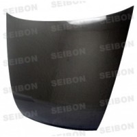 OEM-style carbon fiber hood for 2003-2007 Honda Accord 2DR