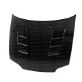 TS-style carbon fiber hood for 1992-1995 Honda Civic 2DR3DR