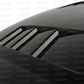 TS-style carbon fiber hood for 1999-2000 Honda Civic3