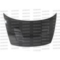 TS-style carbon fiber hood for 2006-2010 Honda Civic 2DR