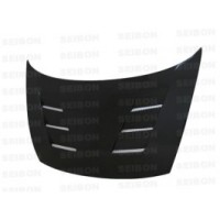 TS-style carbon fiber hood for 2006-2010 Honda Civic 4DR