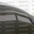 VSII-style carbon fiber hood for 1998-2002 Honda Accord 2DR2