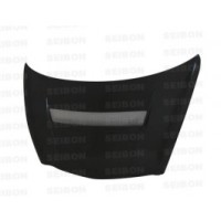 VSII-style carbon fiber hood for 2007-2008 Honda Fit