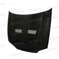 XT-style carbon fiber hood for 1992-1995 Honda Civic 2DR3DR