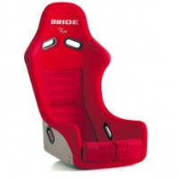 BRIDE LOW MAX RACING SEAT ZIEG III (RED-LOGO FRP)