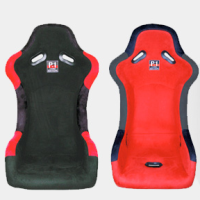 BUDDY CLUB P-1 LIMITED EDITION SEAT REGULARRED (CARBON)