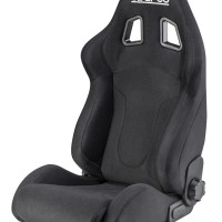SPARCO RECLINABLE SEAT R600 ALCANTARA BLACK