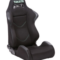 TAKATA STREET PRO LE RECLINING SEAT BLACK WITH GREEN STITCHING